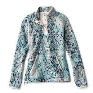 Women’s Outdoor Quilted Snap Sweatshirt